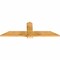 Ekena Millwork Eugene Rough Sawn Timber Gable Bracket, Western Red Cedar, 60"W x 20"H x 2"D x 6"F, 8/12 Pitch GBW060X20X0206EUG00RWR - alternate 2